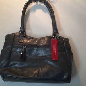 Rossetti cool grey handbag